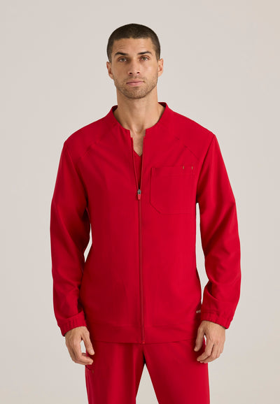 GSSW887 Grey's Anatomy Scrub Evolve Cycle Men Scrub Warm-Up Jacket (XS - 5XL)