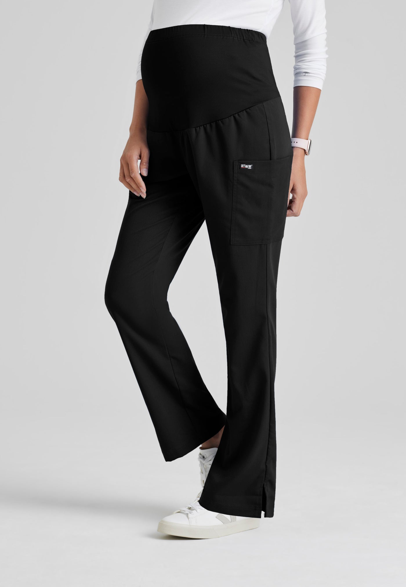 GRP560  Grey's Anatomy Collection Lilah 1 Pocket Cargo Maternity Scrub Pants