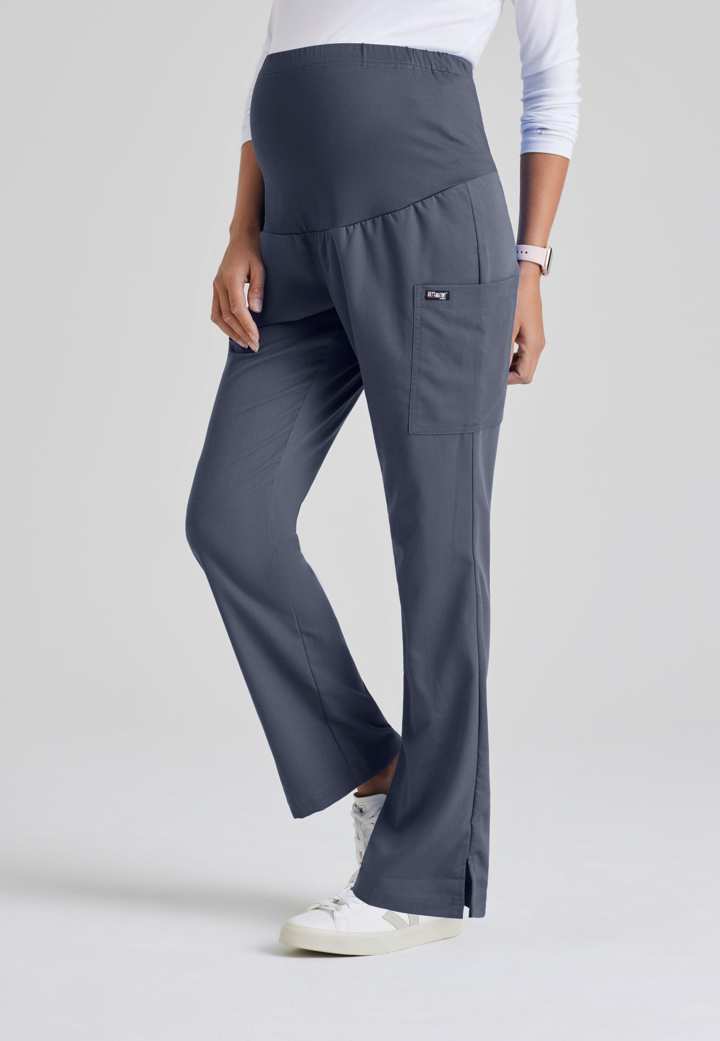 GRP560  Grey's Anatomy Collection Lilah 1 Pocket Cargo Maternity Scrub Pants