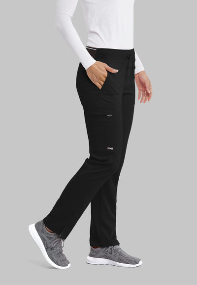 GRSP526 Grey's Anatomy Scrub Spandex Stretch Serena Slim Tapered Pants (XXS - 3XL)