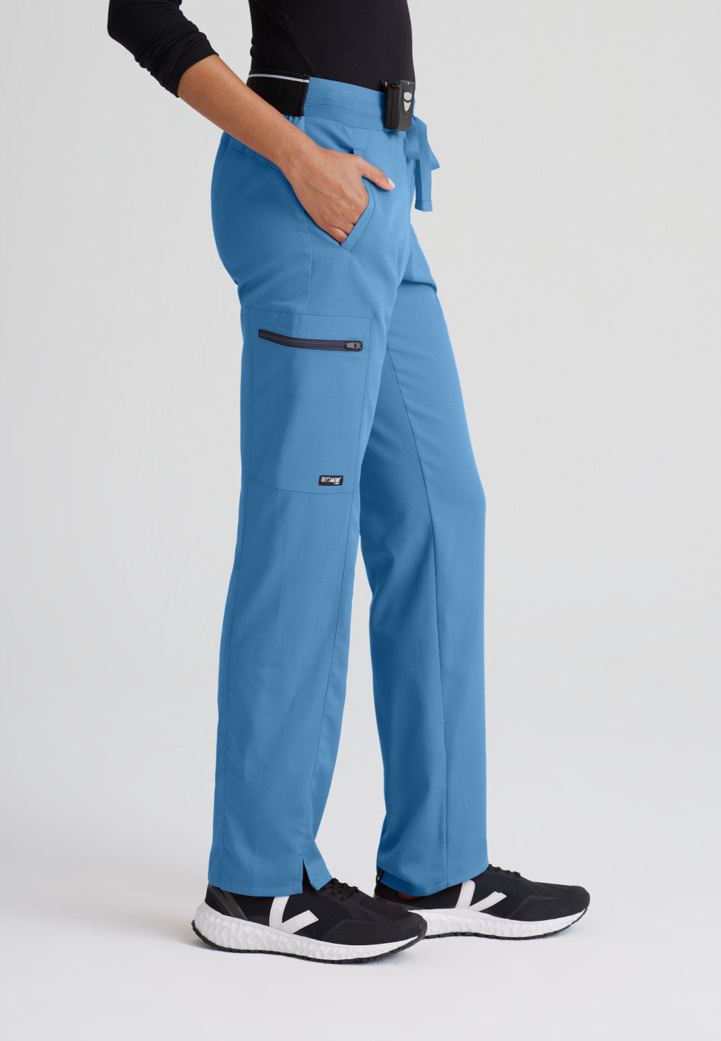 GRST001+GRSP500 Grey's Anatomy Scrub Spandex Stretch Scrub Set (XXS - 5XL)