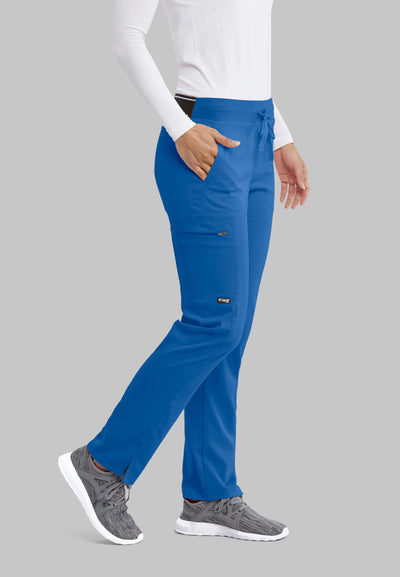 GRSP526 Grey's Anatomy Scrub Spandex Stretch Serena Slim Tapered Pants (XXS - 3XL)