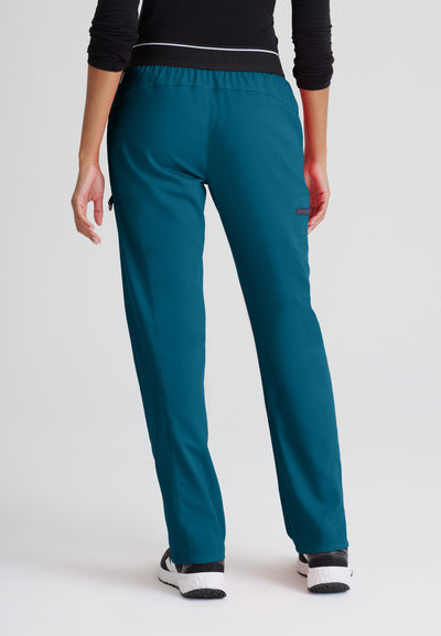 GRSP500 Grey's Anatomy Scrub Spandex Stretch Kim Straight Pants (XXS - 5XL)