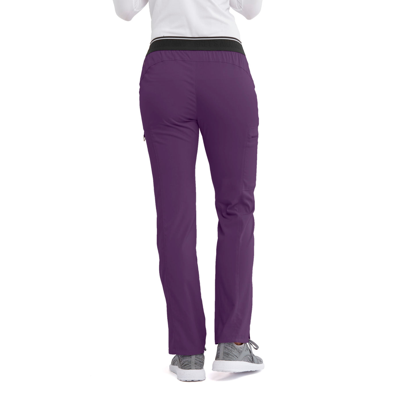 GRSP500 Grey's Anatomy Scrub Spandex Stretch Kim Straight Pants (XXS - 5XL)