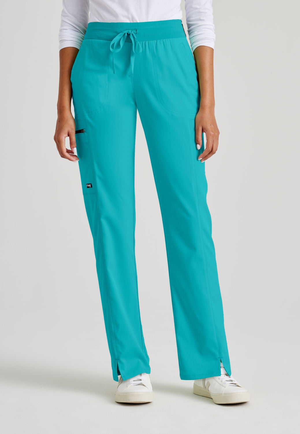 GRSP500 Grey's Anatomy Scrub Spandex Stretch Kim Straight Pants (XXS - 5XL)