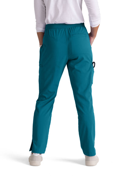 GRSP526 Grey's Anatomy Scrub Spandex Stretch Serena Slim Tapered Pants (XXS - 3XL)