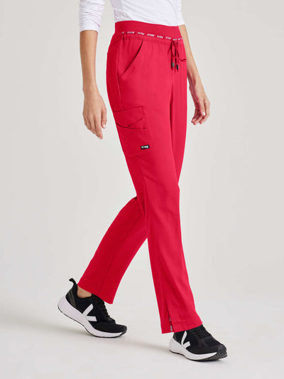 GRSP526 Grey's Anatomy Scrub Spandex Stretch Serena Slim Tapered Pants (XXS - 3XL)