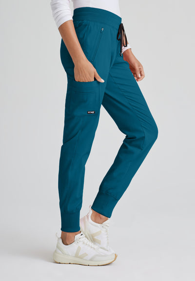 GRSP537 Grey's Anatomy Scrub Spandex Stretch Eden Jogger Pants (XXS - 3XL)