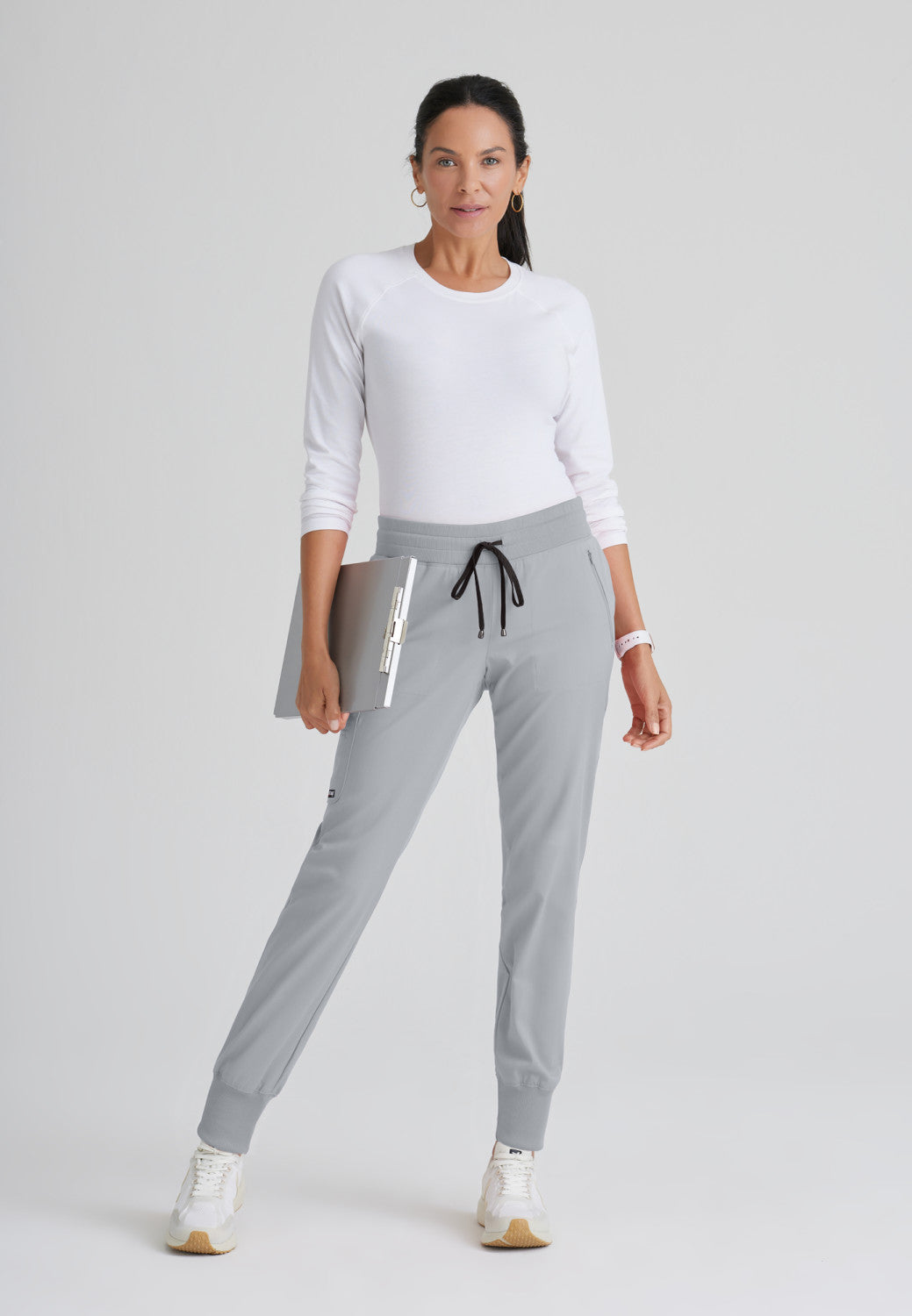 GRSP537 Grey's Anatomy Scrub Spandex Stretch Eden Jogger Pants (XXS - 3XL)