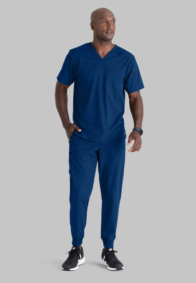 GRSP550 Grey's Anatomy Spandex Stretch Murphy Men's Scrub Jogger Pants (XS - 5XL)