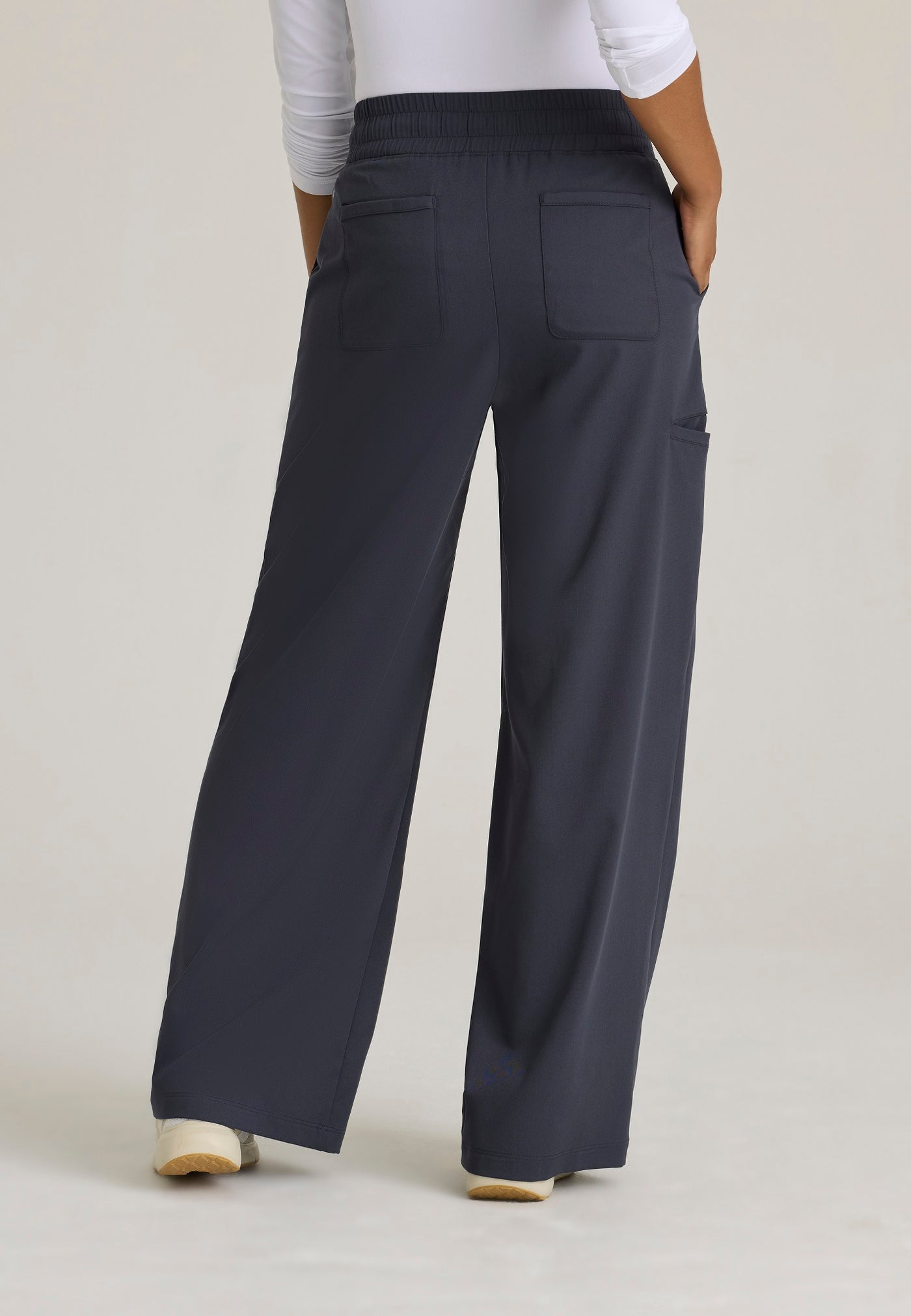 GRSP677 Grey's Anatomy Scrub Spandex Stretch Emerson Wide Leg Pants (XXS - 3XL)