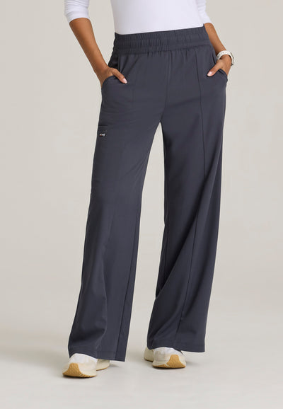 GRSP677 Grey's Anatomy Scrub Spandex Stretch Emerson Wide Leg Pants (XXS - 3XL)