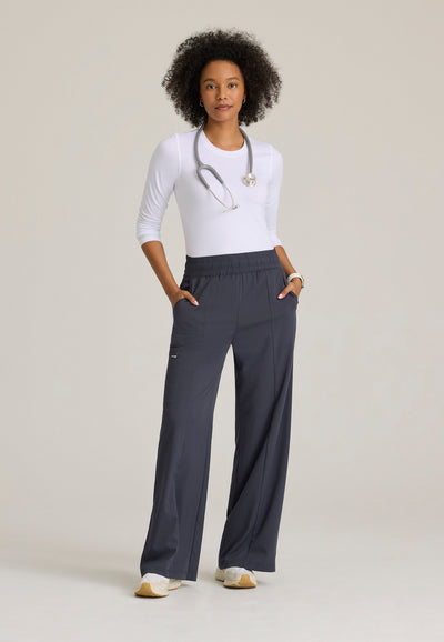 GRSP677 Grey's Anatomy Scrub Spandex Stretch Emerson Wide Leg Pants (XXS - 3XL)