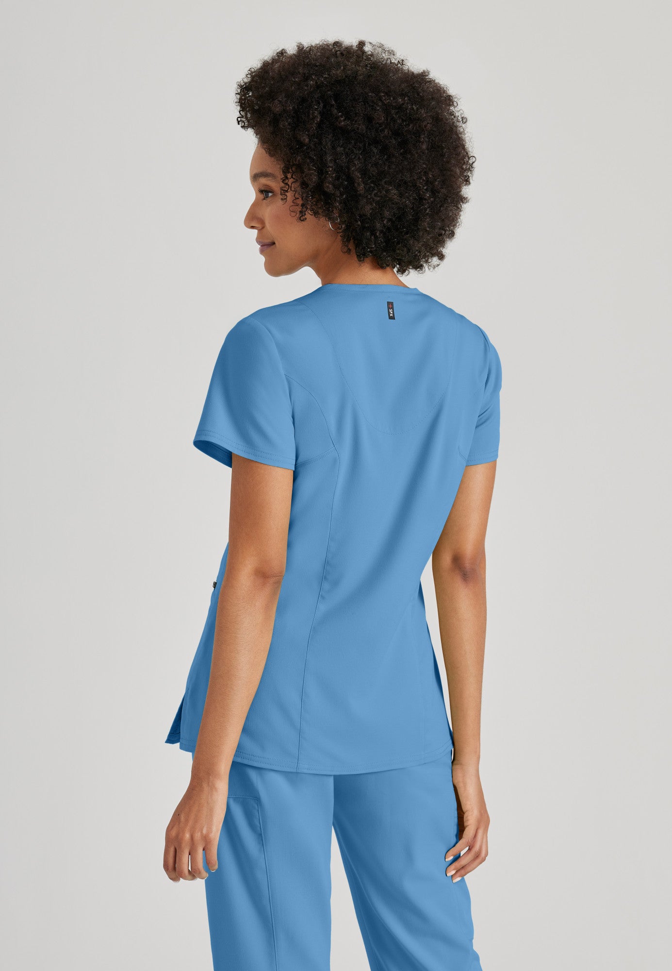 GRST001 Grey's Anatomy Scrub Spandex Stretch Kim Top (XXS - 5XL)