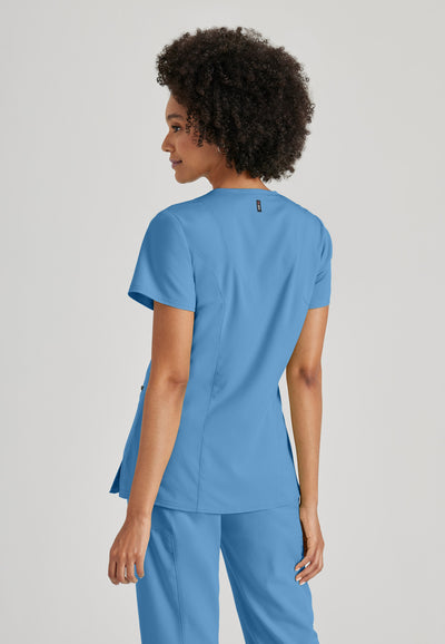 GRST001+GRSP500 Grey's Anatomy Scrub Spandex Stretch Scrub Set (XXS - 5XL)