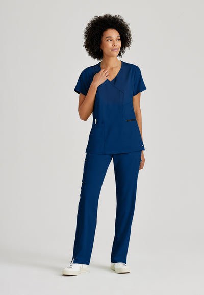 GRST001+GRSP500 Grey's Anatomy Scrub Spandex Stretch Scrub Set (XXS - 5XL)