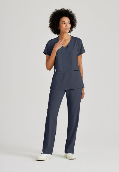 GRST001+GRSP500 Grey's Anatomy Scrub Spandex Stretch Scrub Set (XXS - 5XL)