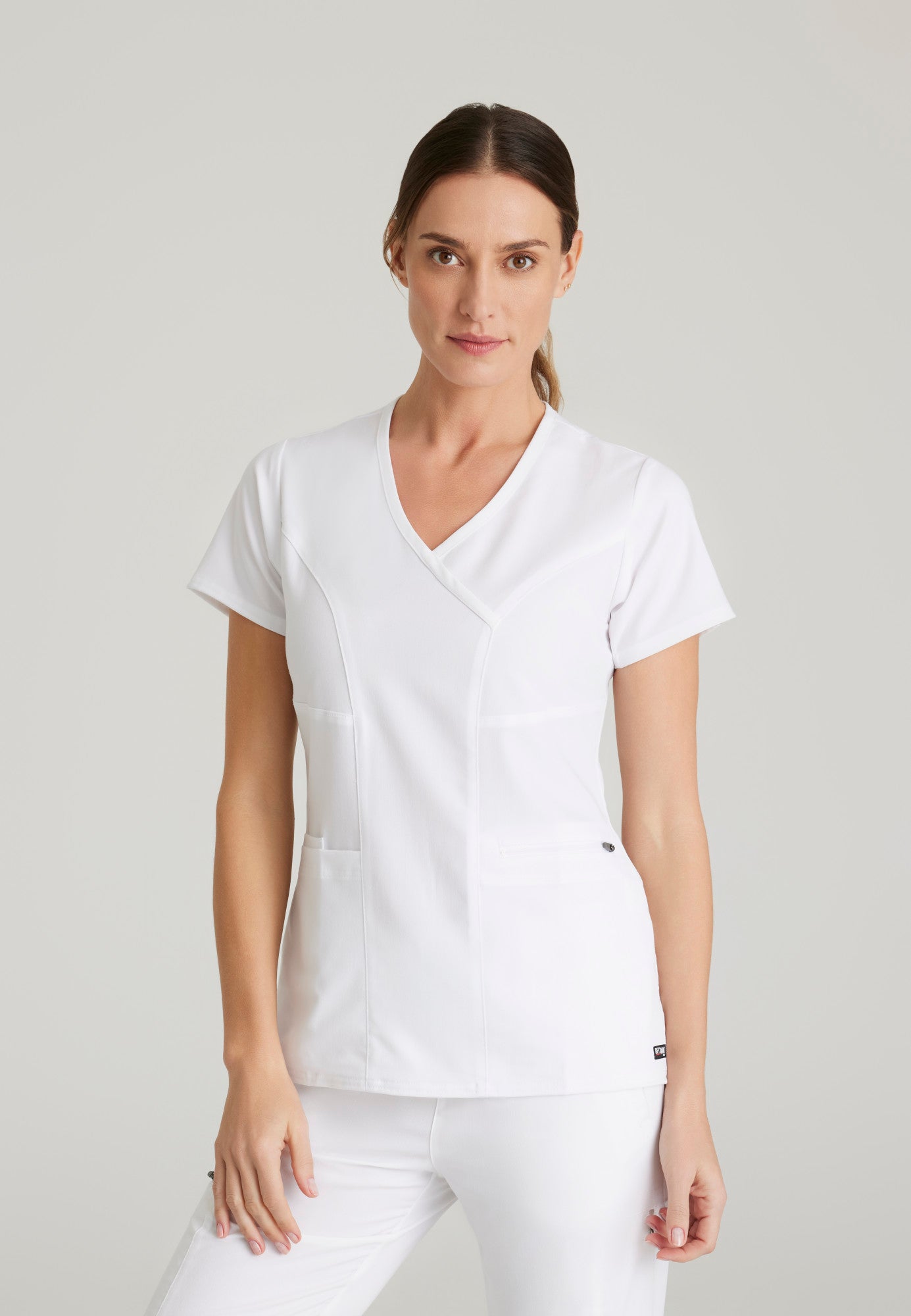 GRST001+GRSP500 Grey's Anatomy Scrub Spandex Stretch Scrub Set (XXS - 5XL)