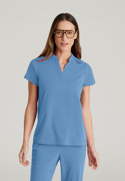 GRST230 Grey's Anatomy Scrub Spandex Stretch Antimicrobial  Avery Top (XXS - 5XL)