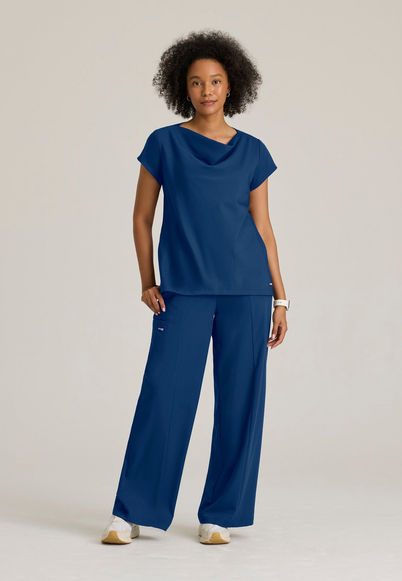 GRST246 Grey's Anatomy Scrub Spandex Stretch Marisol Top (XXS - 3XL)