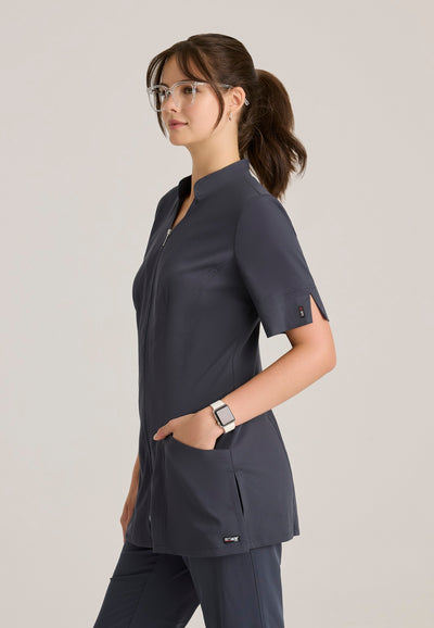 GRST265 Grey's Anatomy Scrub Spandex Stretch Sahar Tunic Top (XXS - 5XL)