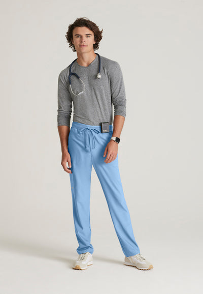 GSSP649 Grey's Anatomy Scrub Evolve Highland Elastic Men Scrub Pants (XS - 5XL)