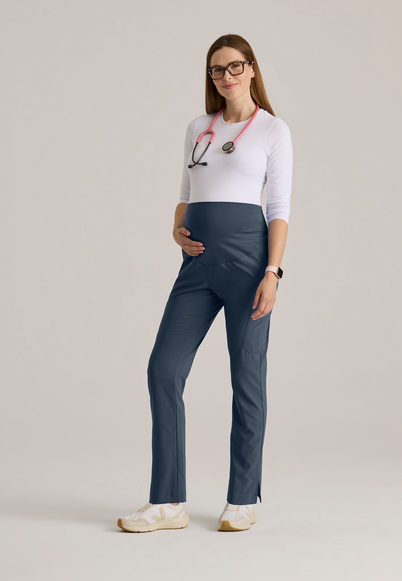 GSSP690 Grey's Anatomy Promise Maternity Scrub Pants (XXS - 3XL)