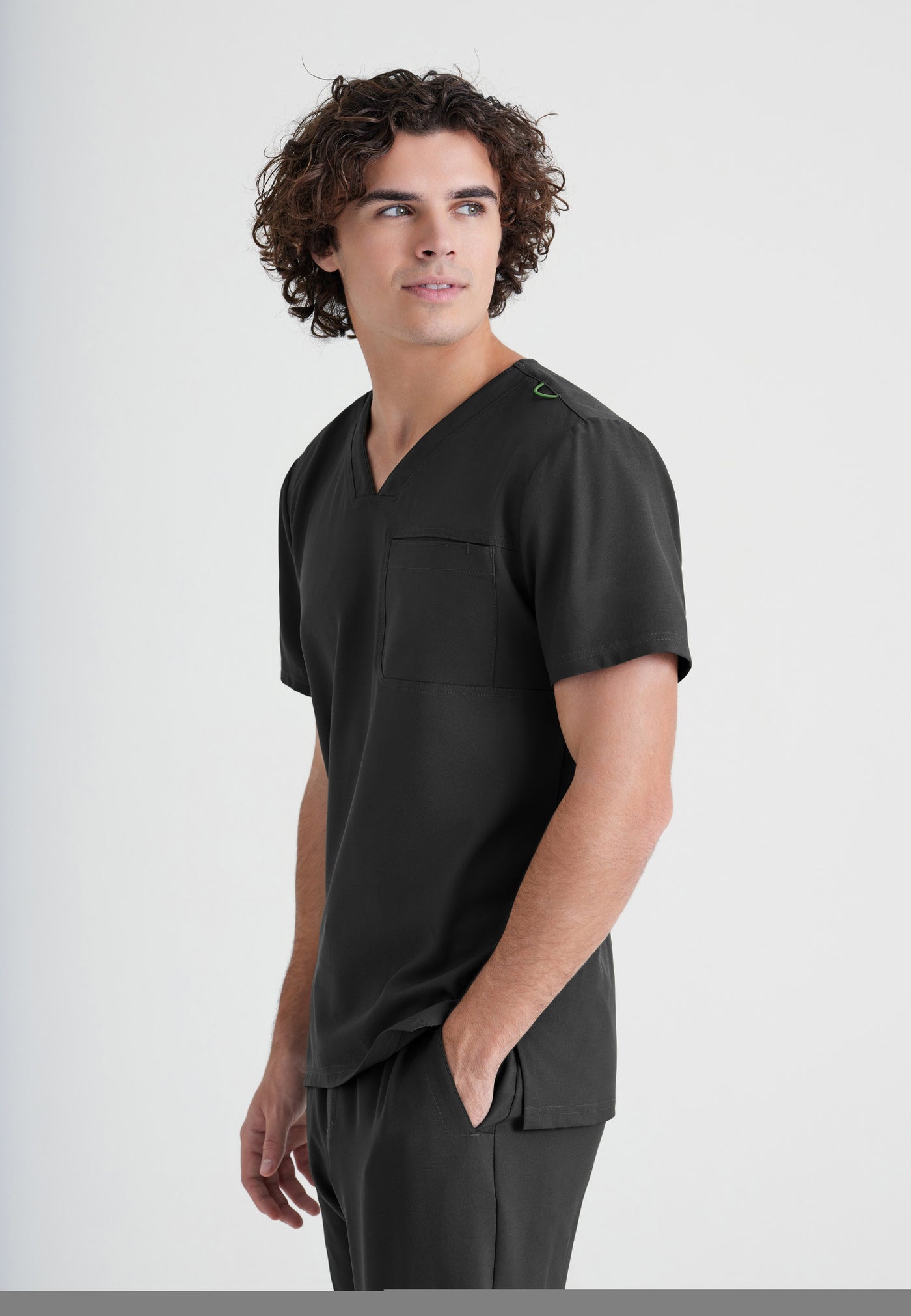 GSST179 Grey's Anatomy Scrub Evolve Journey Tuck-In Men Scrub Top (XS - 5XL)