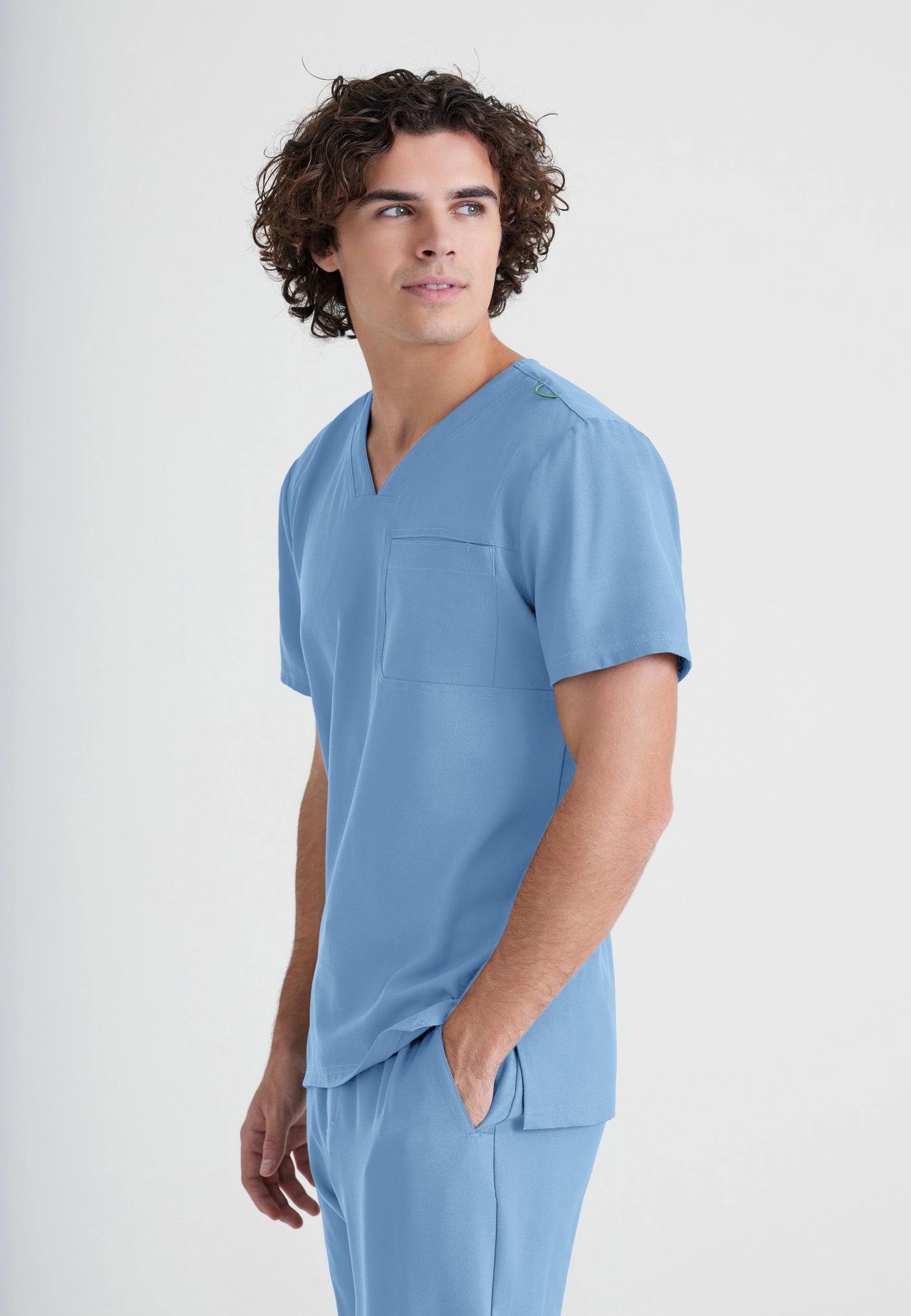 GSST179+GSSP626 Grey's Anatomy Scrub Evolve Journey Tuck-In Men Scrub Set (XS - 5XL)