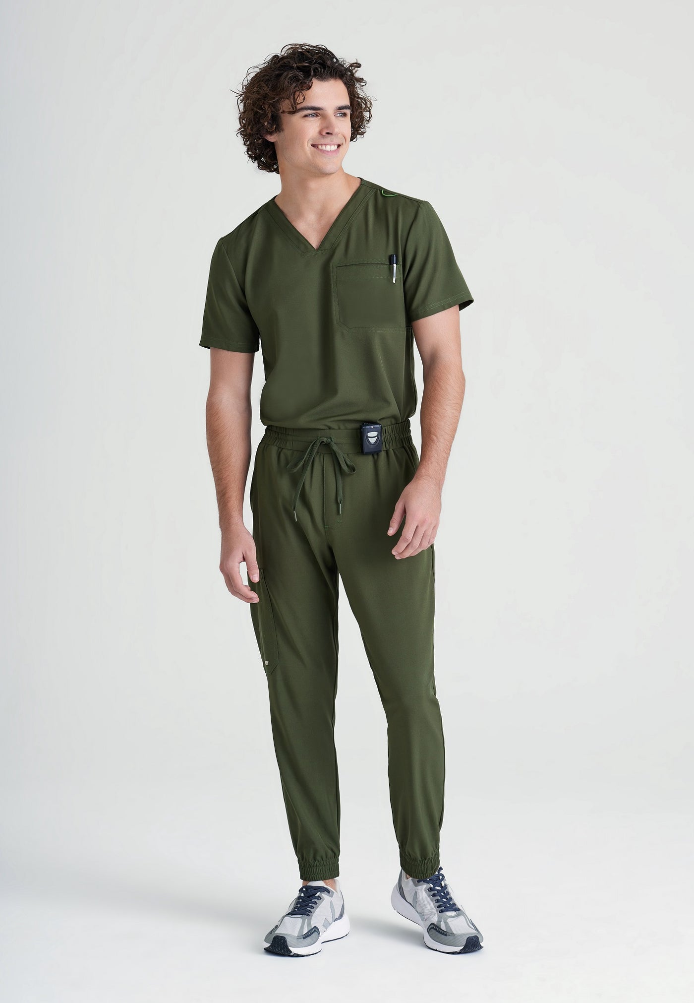 GSST179+GSSP626 Grey's Anatomy Scrub Evolve Journey Tuck-In Men Scrub Set (XS - 5XL)