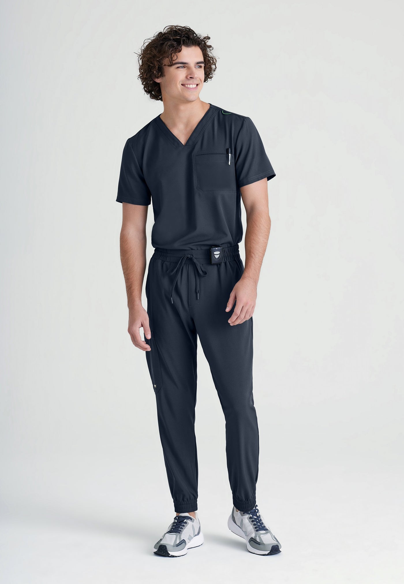 GSST179+GSSP626 Grey's Anatomy Scrub Evolve Journey Tuck-In Men Scrub Set (XS - 5XL)