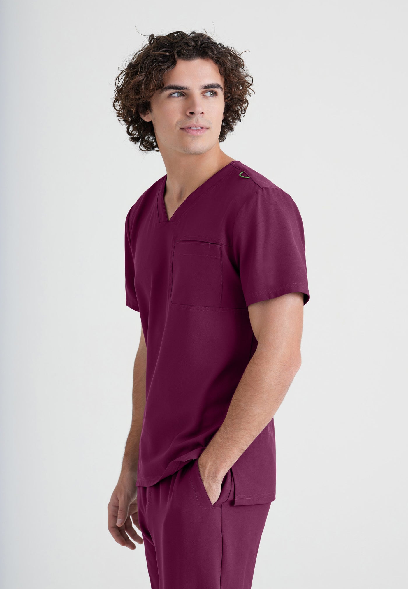 GSST179 Grey's Anatomy Scrub Evolve Journey Tuck-In Men Scrub Top (XS - 5XL)