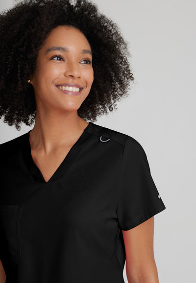 GVST028 Grey's Anatomy Scrub Spandex Stretch Bree Tuck-In Top (XXS - 3XL)