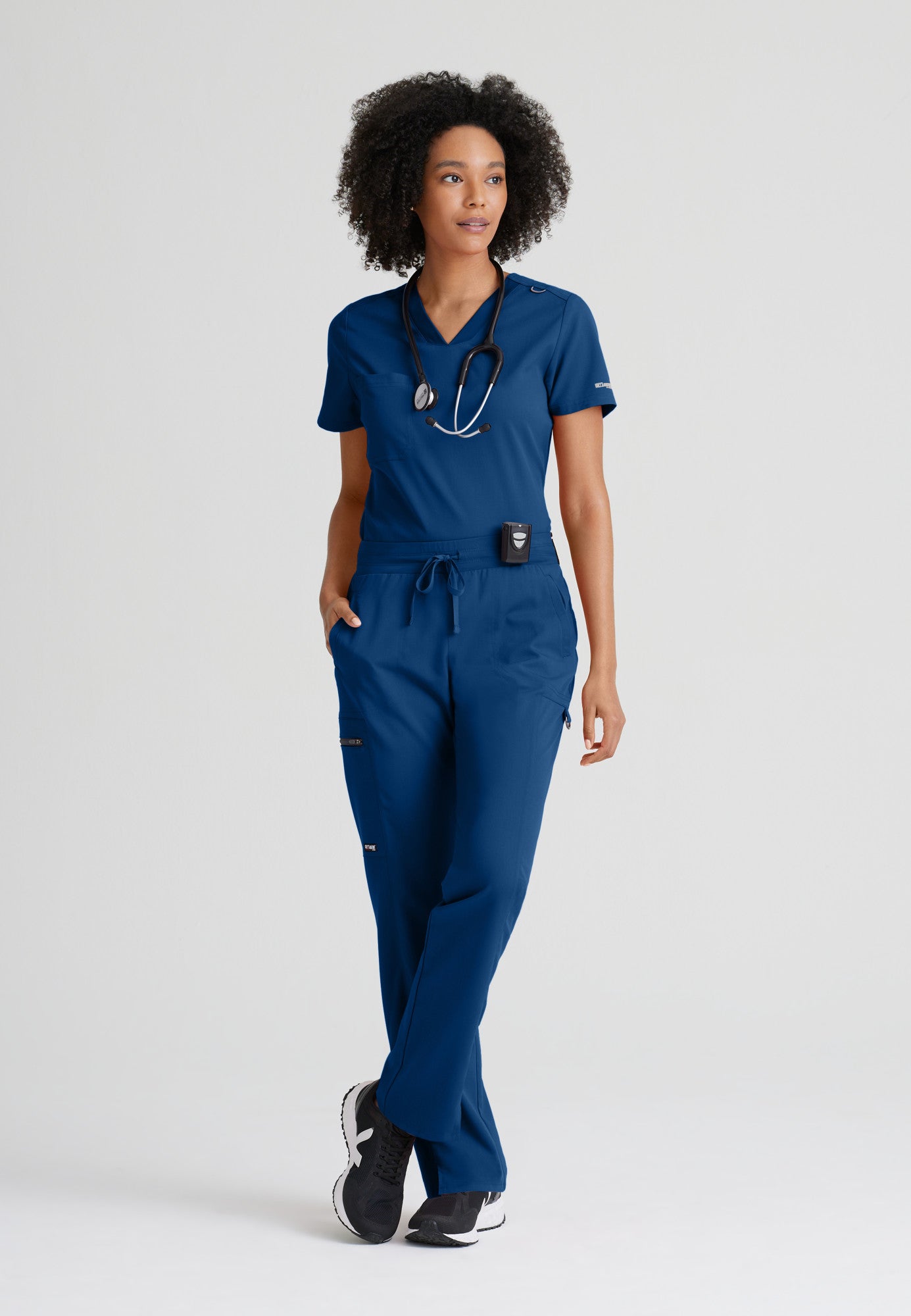 GVST028 Grey's Anatomy Scrub Spandex Stretch Bree Tuck-In Top (XXS - 3XL)