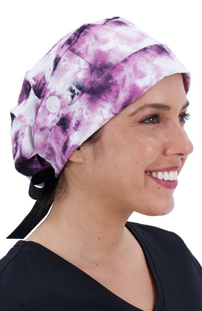 1002PRT Healing Hand Sage Bouffant Scrub Cap / Hat