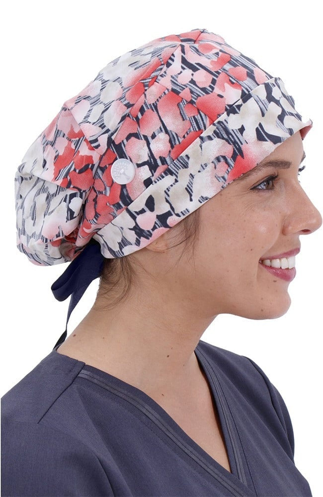 1002PRT Healing Hand Sage Bouffant Scrub Cap / Hat