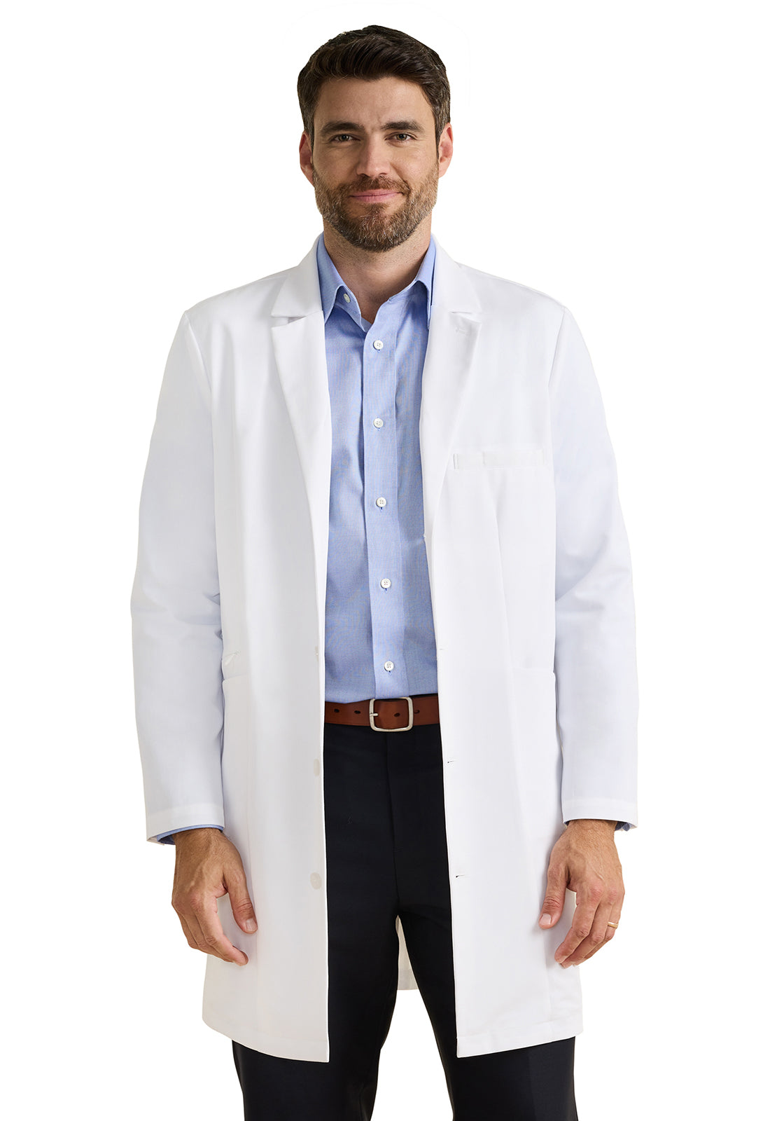 HH401 Healing Hands Lawrence Men's 37" Lab Coat (XS - 3XL)