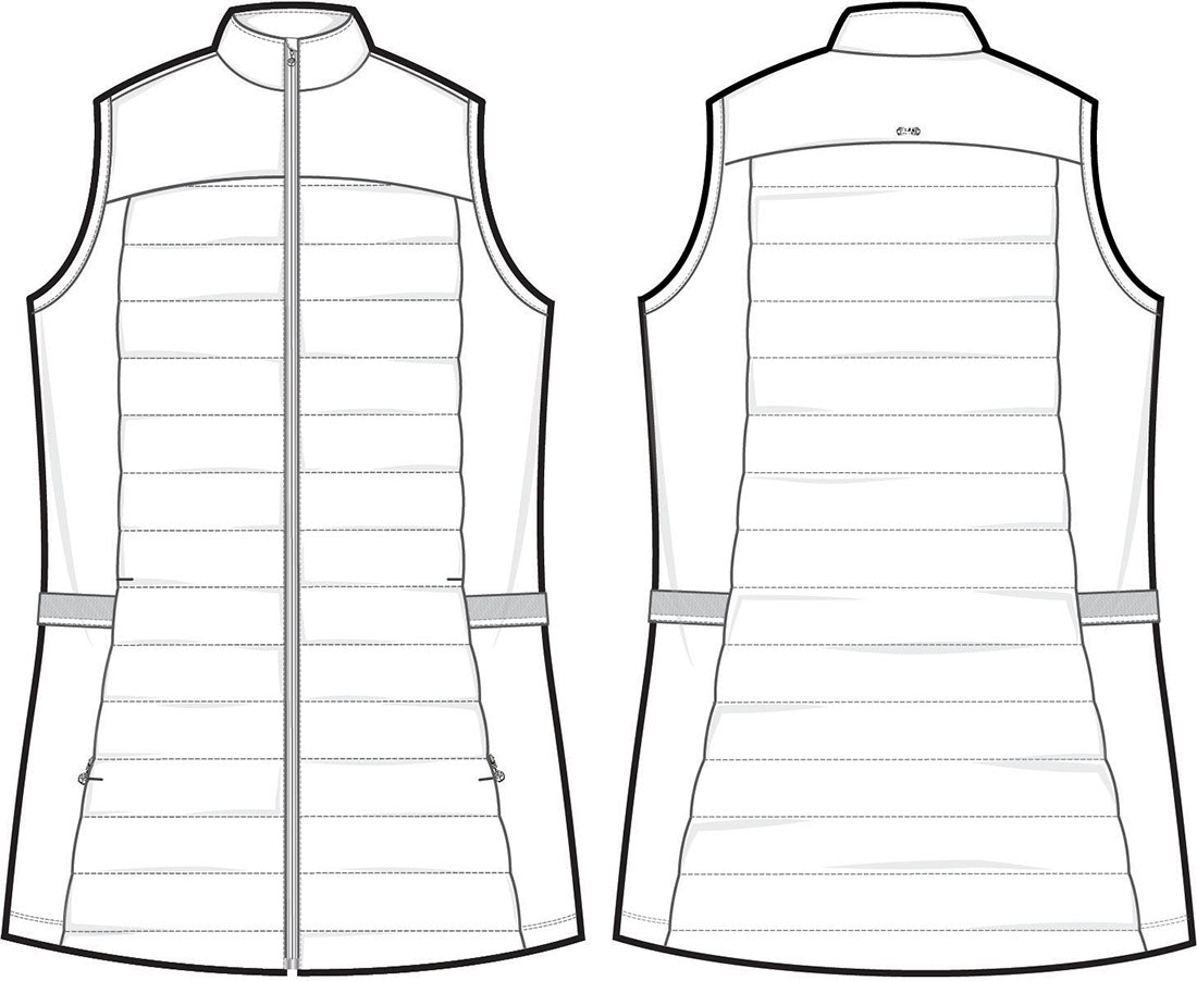 HH500F  Healing Hands Khloe 6 Pockets Quilted Vest (XS - 2XL)