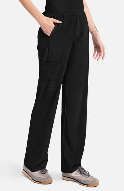 IN023A Cherokee Infinity Pursuit Women's 4-Pocket Straight Leg Pant (XXS - 5XL)