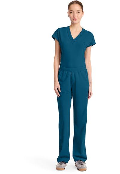 IN023A Cherokee Infinity Pursuit Women's 4-Pocket Straight Leg Pant (XXS - 5XL)