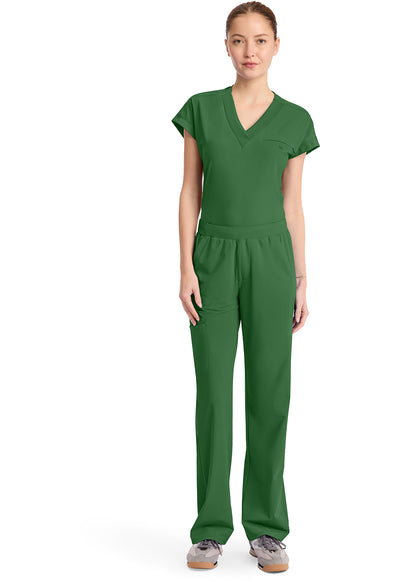 IN023A Cherokee Infinity Pursuit Women's 4-Pocket Straight Leg Pant (XXS - 5XL)