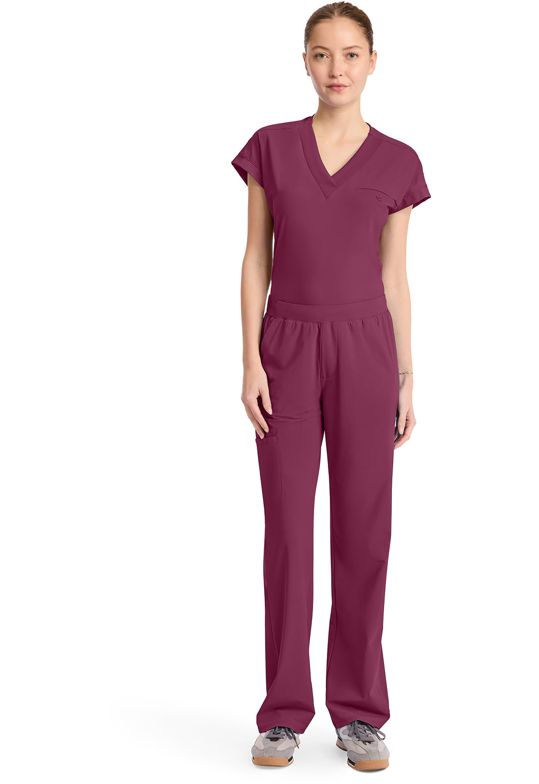 IN023A Cherokee Infinity Pursuit Women's 4-Pocket Straight Leg Pant (XXS - 5XL)