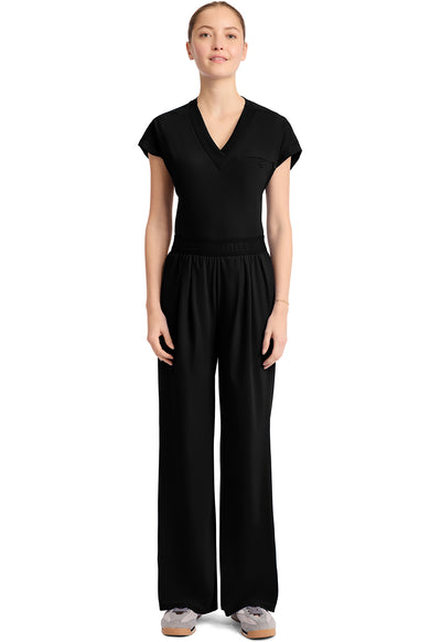 IN025A Cherokee Infinity Pursuit Women's 3-Pocket Pull On Wide Leg Pant (XS - 3XL)
