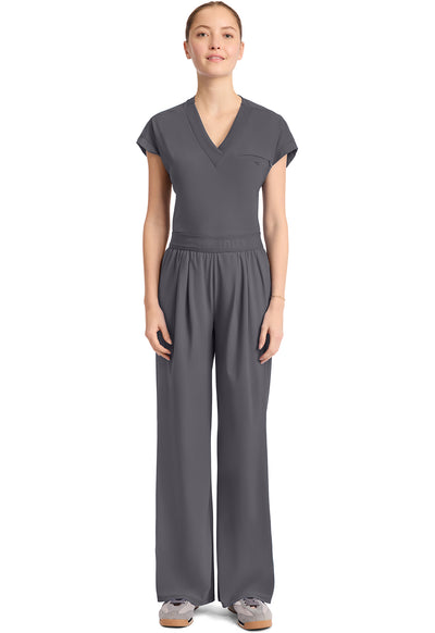 IN025A Cherokee Infinity Pursuit Women's 3-Pocket Pull On Wide Leg Pant (XS - 3XL)