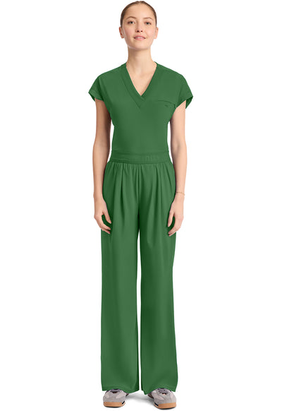 IN025A Cherokee Infinity Pursuit Women's 3-Pocket Pull On Wide Leg Pant (XS - 3XL)