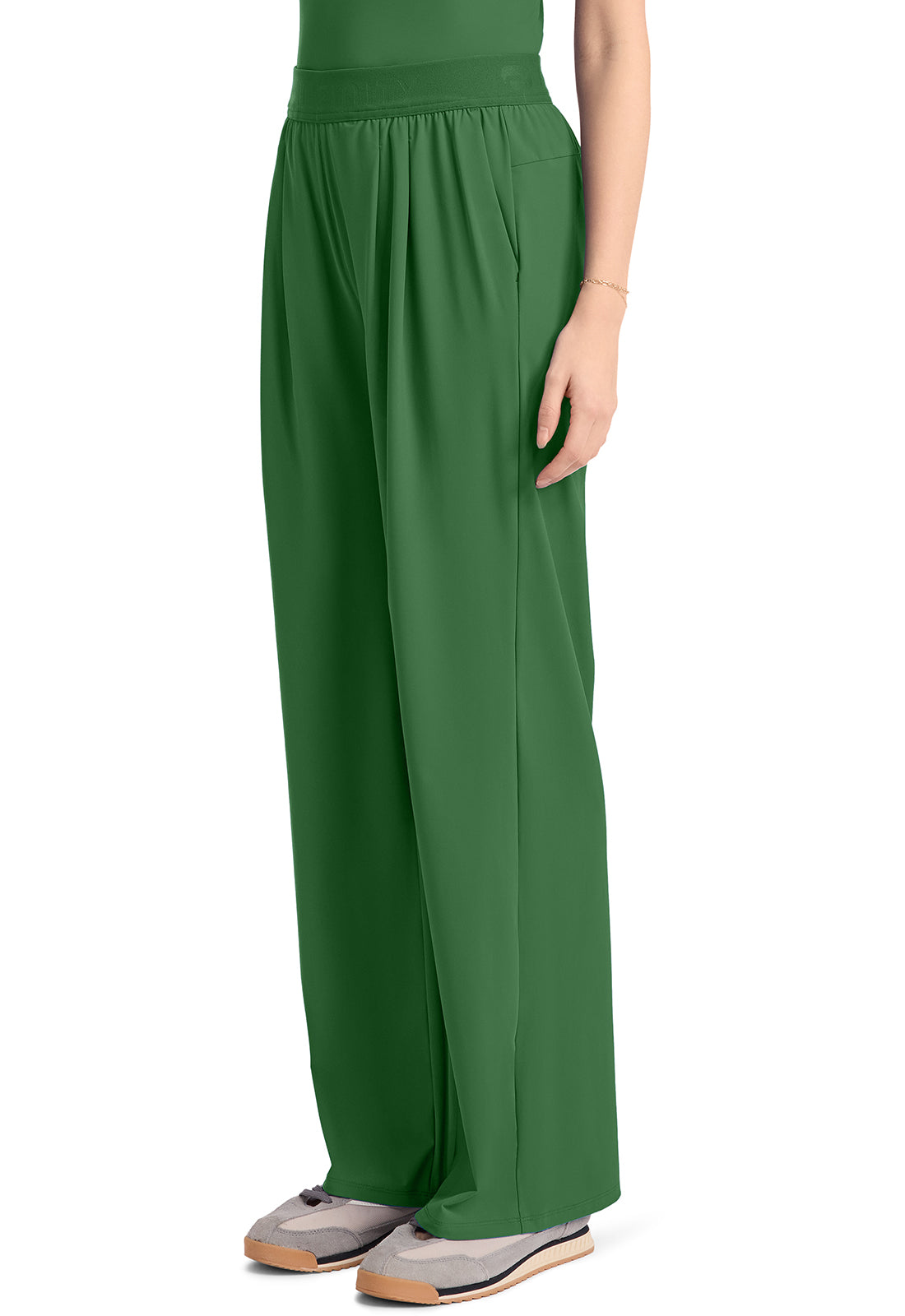 IN025A Cherokee Infinity Pursuit Women's 3-Pocket Pull On Wide Leg Pant (XS - 3XL)
