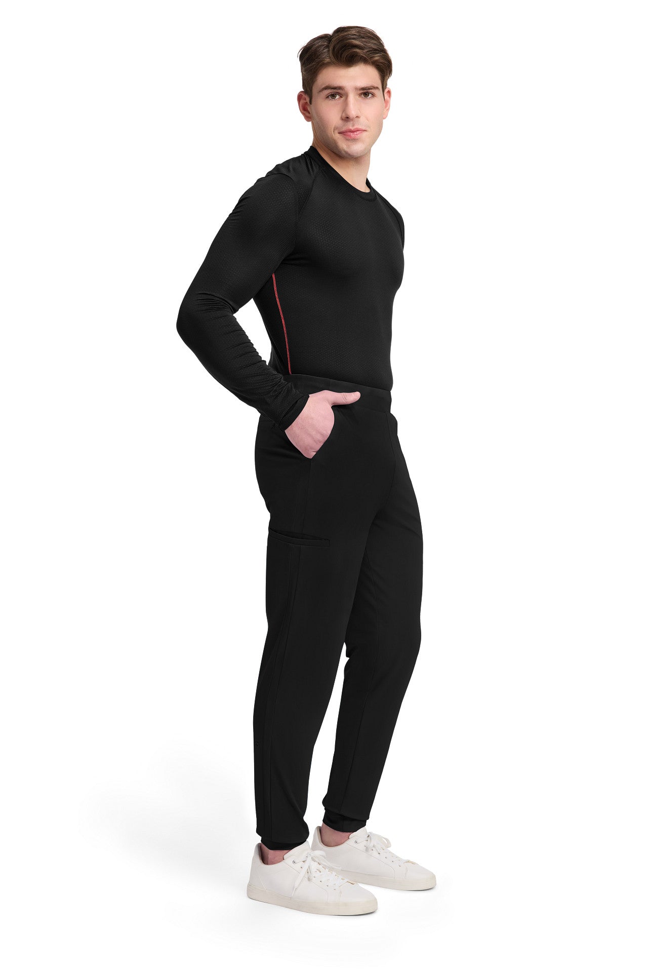 IN027A Cherokee Infinity Pursuit Men 5-Pocket Jogger Pant  - Certainty Antimicrobial Stretch (XS - 5XL)