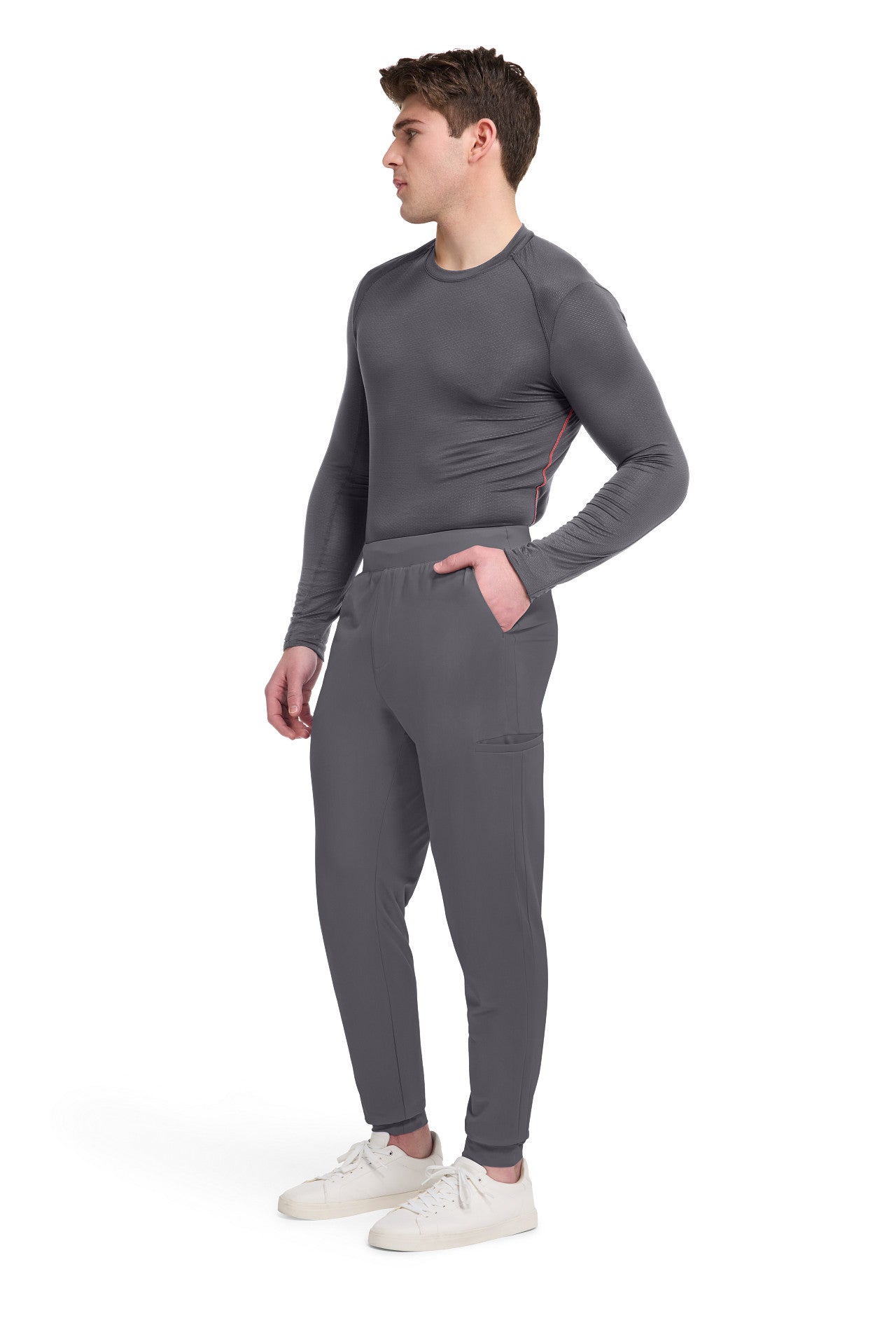 IN027A Cherokee Infinity Pursuit Men 5-Pocket Jogger Pant  - Certainty Antimicrobial Stretch (XS - 5XL)