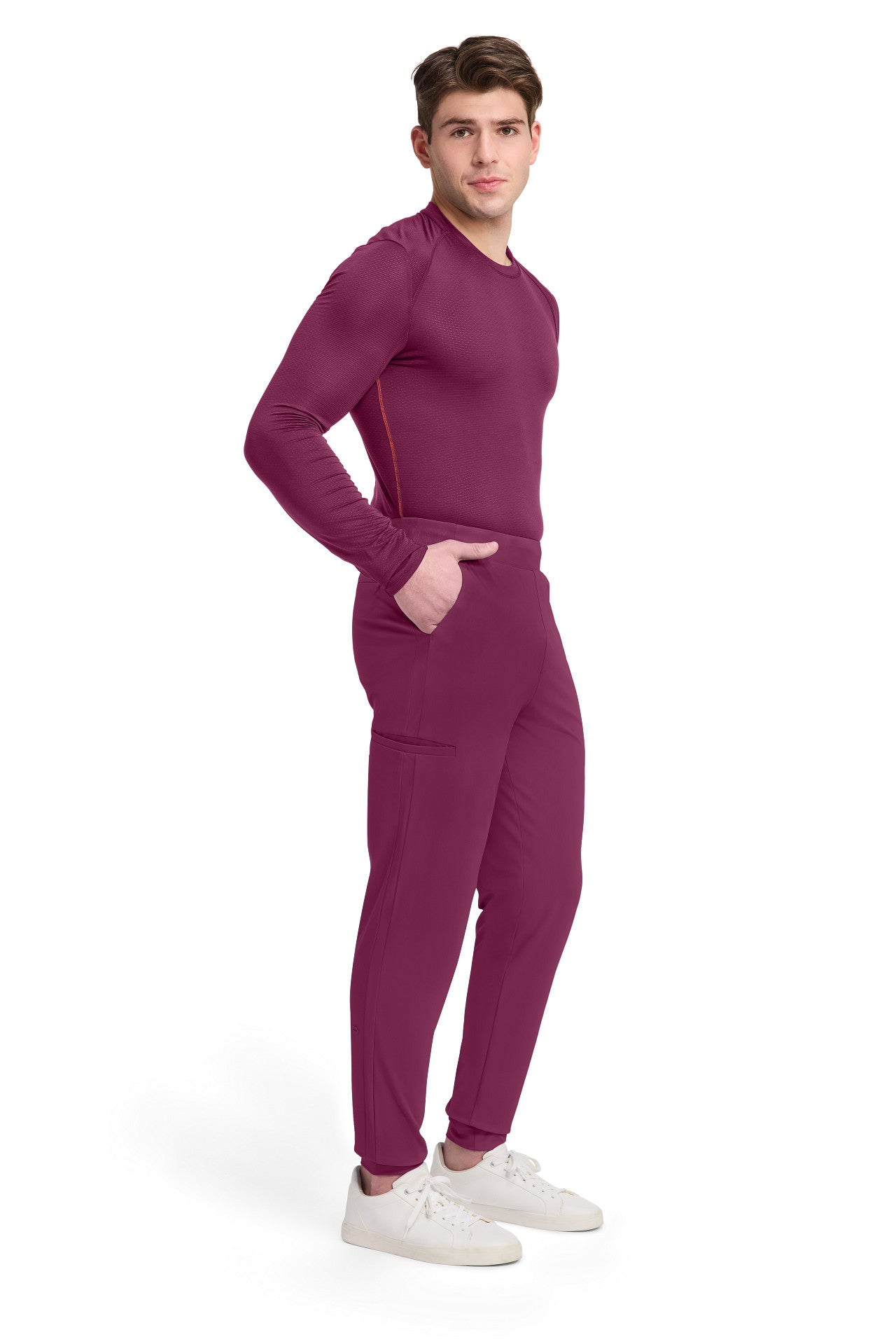 IN027A Cherokee Infinity Pursuit Men 5-Pocket Jogger Pant  - Certainty Antimicrobial Stretch (XS - 5XL)