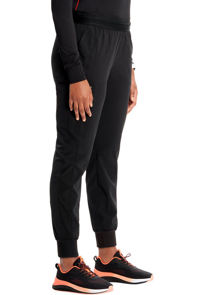 IN122A Cherokee GNR8 Knit Stretch Mid Rise Jogger Pants (XXS - 3XL)